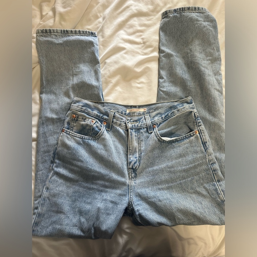 Levi’s low pro straight leg jeans